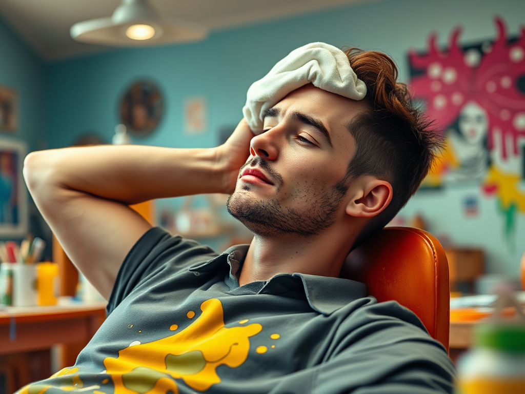 The Power of the Pivot: Paint, Pandemonium and a Cold Compress.